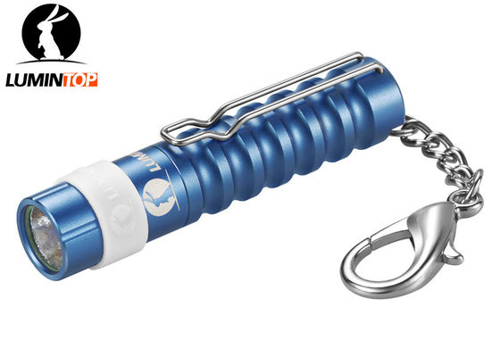 China Farbige Taschenlampe Wurm Lumintop AAA mit Leichtgewichtler des Schlüsselanhänger-12g fournisseur